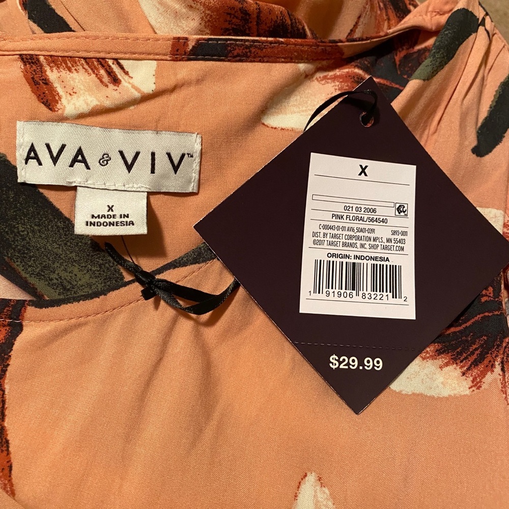 Ava & Viv Women’s Tank, Maxi Dress - Picture 2 of 4